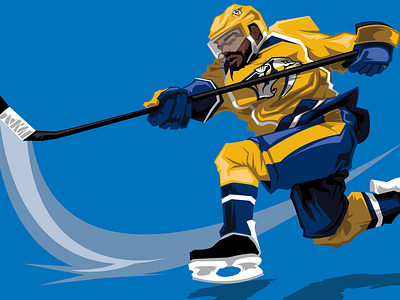 Yo! P.K. art hockey illustration nhl p.k. subban