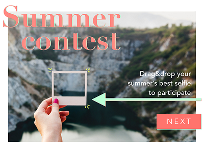 DailyUI #031 - File upload 031 contest daily ui dailyui dailyui 031 file upload photograph polaroid summer upload