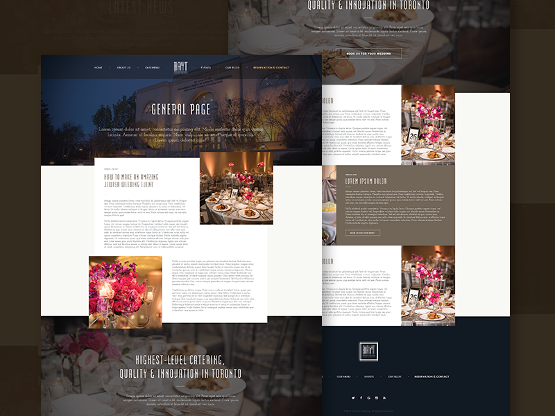 Example of Website Design — 5 Pages   3 Revisions