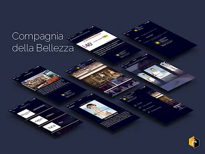 Hairdresser App app application bright colors design experience interactions mobile prototype shopping trendy user