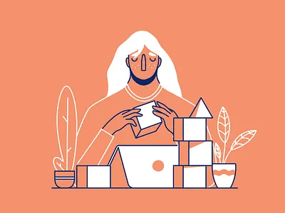 🆒 Illustration design how to illustration learning plants procreate understand woman