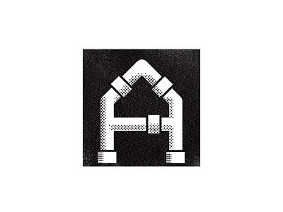 Alvarez Plumbing iconography logo modenism plumbing