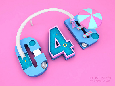 hello c4d c4d first shot shot summer