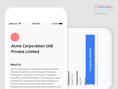 100 Days of UI - #26 app challenge clean dark ios light minimal mobile ui ux