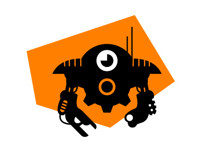 Mech/Tech/Game Logo {For Sale} ai android bionic construction cyber drone entertainment eye factory future games gear hack it logistics logo mech repair robot tech