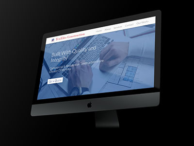 Texelite Dribbble design responsive responsive design web design web development website