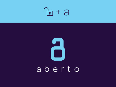 aberto Branding brand branding design identity logo
