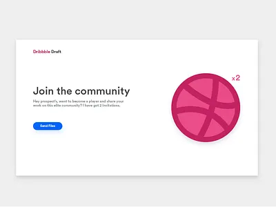 Dribbble Draft by Veera 2invitations designers draft dribbble invite onboarding prospect