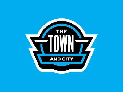 THE TOWN and City logo the town tournament