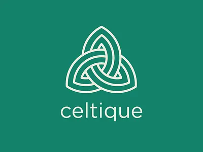 Celtique Logo boutique celtic celtic knot irish line icon logo logomark minimal retail store