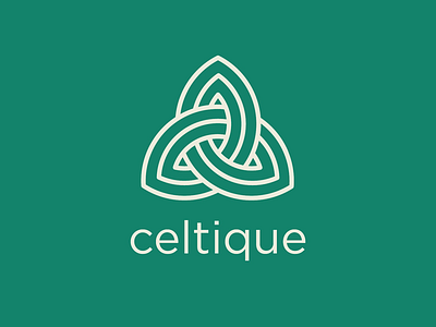 Celtique Logo boutique celtic celtic knot irish line icon logo logomark minimal retail store