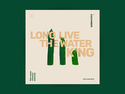 Cucumber ODE cucumber layout poster typography unsplash