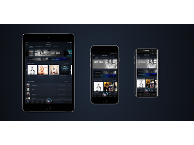 Amazon Music Redesign crossplatform interactiondesign multimodal navigationdesign ui