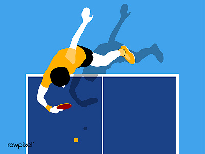 Tabletennis illustration match sport tabletennis vector