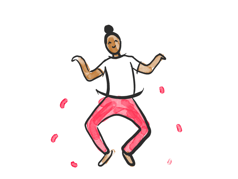 Dance Moves animation dance dancing hand drawn illustration