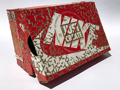 Just Create / Laser Etched Youth Nike Box fineart footwear lasercut nike nikeshoe shoebox wallart