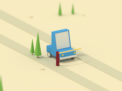 Quick Practice 3d model 3d render blender blender 3d car elephant emilioriosdesigns lowly