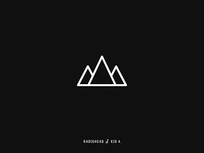 Icon Cover (Radiohead, Kid A) album cover icon mountain mountains radiohead