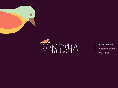 Logo Samtosha illustration illustrator logo logotype