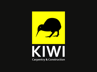 Kiwi carpentry and construction logo carpentry construction logo logo logoclub logoinspiration logotype