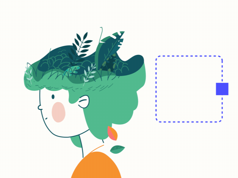 Littlefund GIF 03 - Process animation children illustration joysticks n sliders kids motion design motion graphics overlord plants rubberhose screen