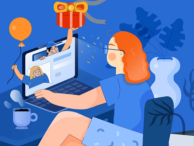 Celebration birthday community digital domain product service website