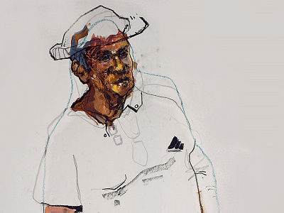 Typical art drawing painting portrait