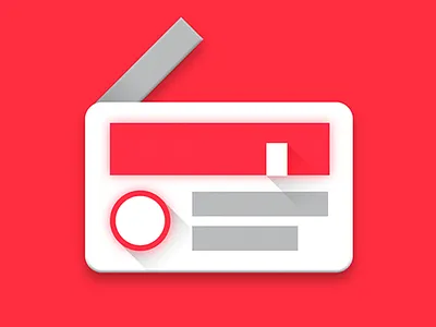 FM Radio app Icon for Android android app designfm radio app icon icon music radio
