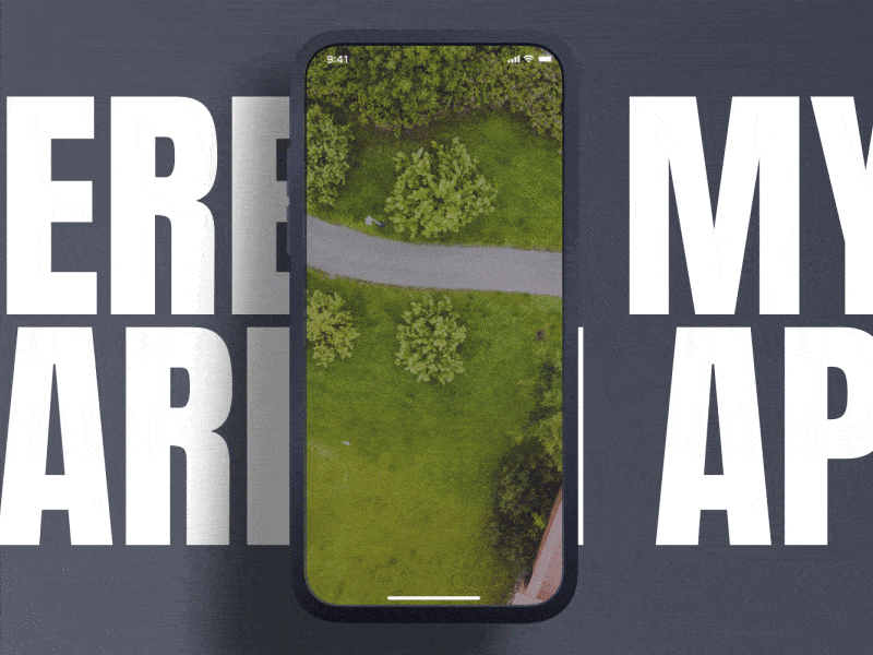 Hourly UI 5:00 - Home screen animation - Garden app ai ar garden green home screen mobile statistics ui ux