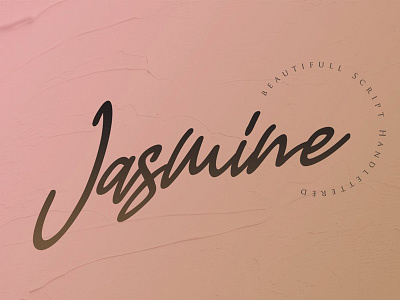 Jasmine Luxury Script advertising branding classy font logo luxury luxury script modern script script font signature wedding