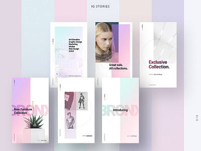 BRONX Light Instagram Stories Pack clean creative stories instagram pack instagram stories instagram story instagram theme light minimal social media social media pack social media template stories