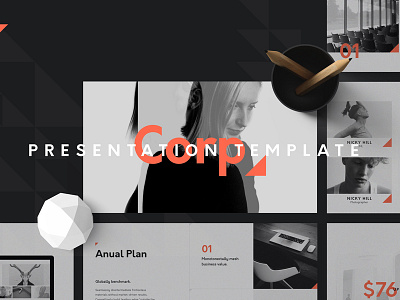 Corp. Keynote Presentation Template clean template corporate presentation keynote keynote presentation template keynote template minimal deck powerpoint template presentation presentation template template