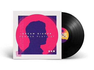 DREAM BIGGER | Summer Playlist church design illustration music sermon summer