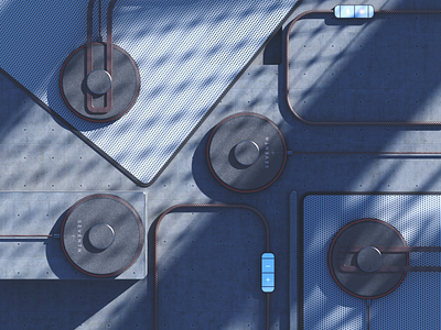 IIV × Echo 3d aftereffects c4d cinema 4d concept design industrial octanerender product set set design shadow