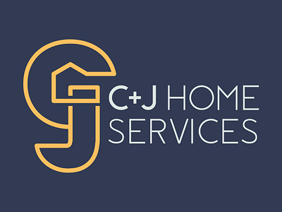 C+J Home Services home house logo maintenance montana services tools
