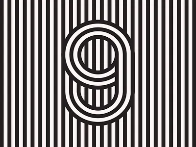 ♋️ 36daysoftype 9 geometric illusion lines minneapolis minnesota number typography