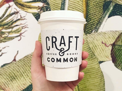 C&C goods coffee craft common goods logo packaging