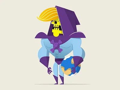 Master of the Universe cartoon svg vector