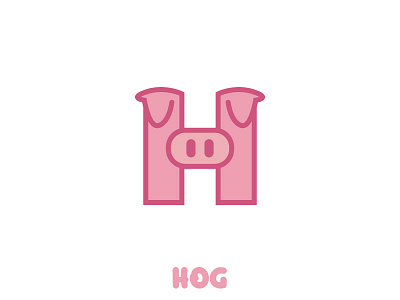 H graphicdesign letter pink