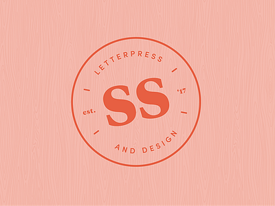 Sal Studios Monogram branding letterpress monogram