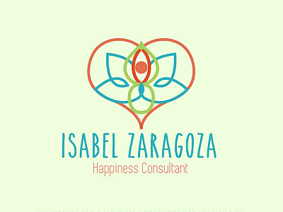 Logo Design Isabel Zaragoza Consultant branding logo logo design