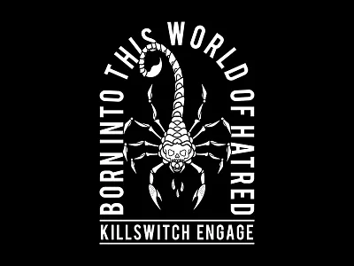 Scorpia art artwork commission design drawing graphic design graphic designer illustration illustrator shirt design tee vector