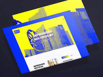 Website for IM#7 Festival art brand content design graphic graphisme internet web website work