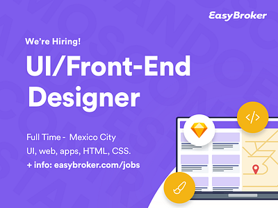 Join our team! cdmx designer front end hiring mexico ui