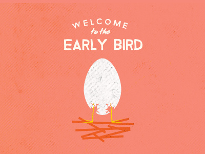 Early Bird baby bird egg