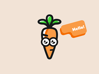 Baby Carrot baby carrot character cute orange