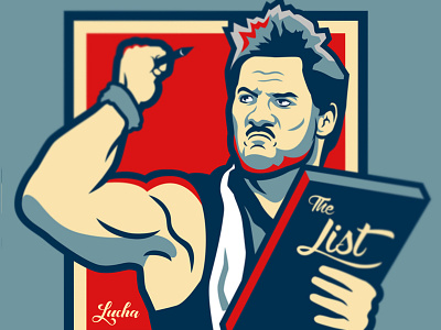 The List of Jericho canada chris jericho face hope jericho obama president pro wrestling shepard fairey wrestler wwe y2j