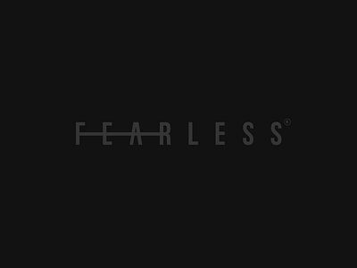 Fearless branding logo logotype