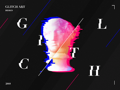 Glitch Art art glitch illustrations ui