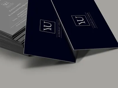YU, Alderley Edge bizcards branding business cards design luxury mockup print restaurant